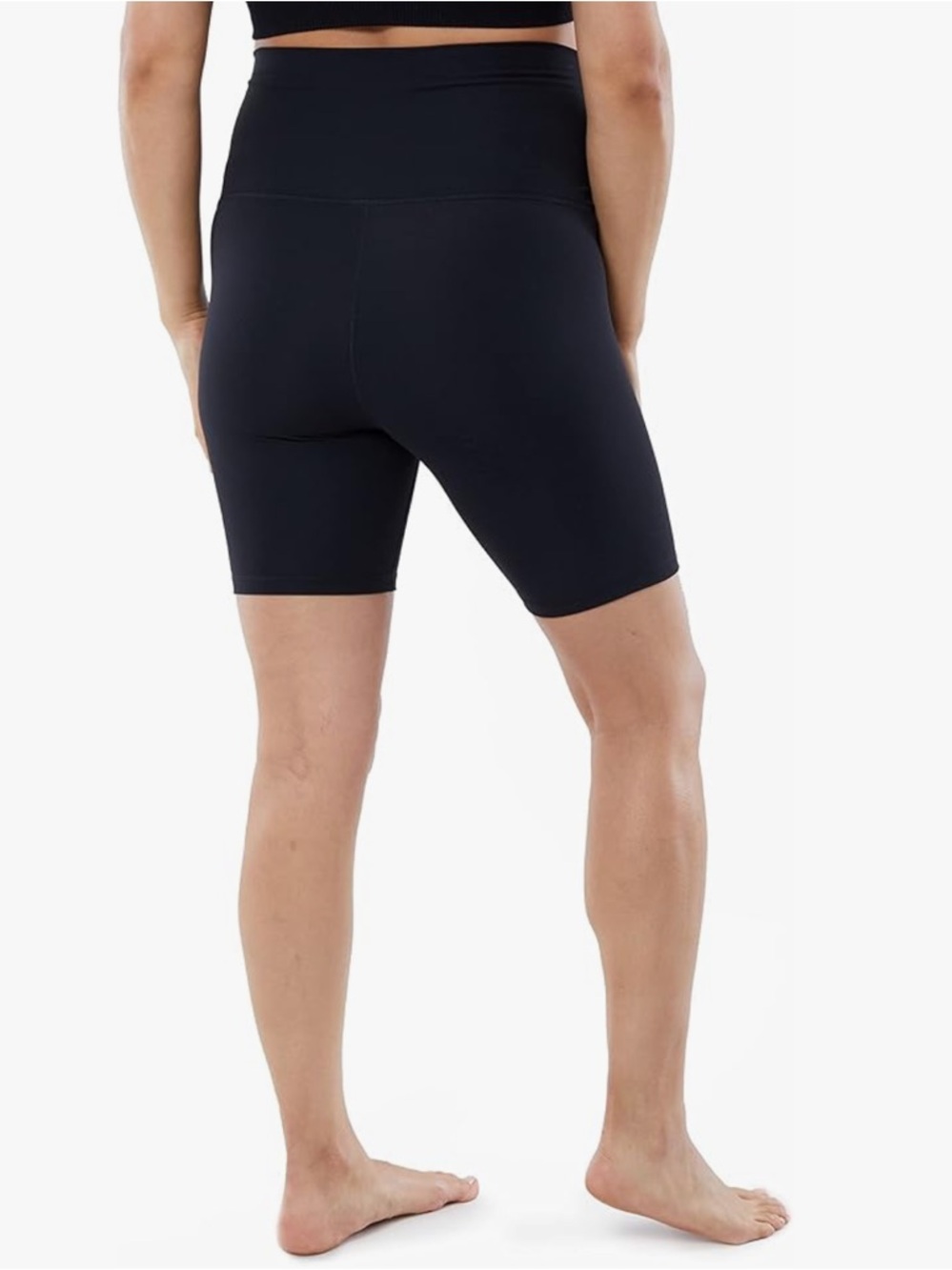 Ingrid & Isabel Maternity Active Bike Short with Fold Down Panel - Picture 5 of 8